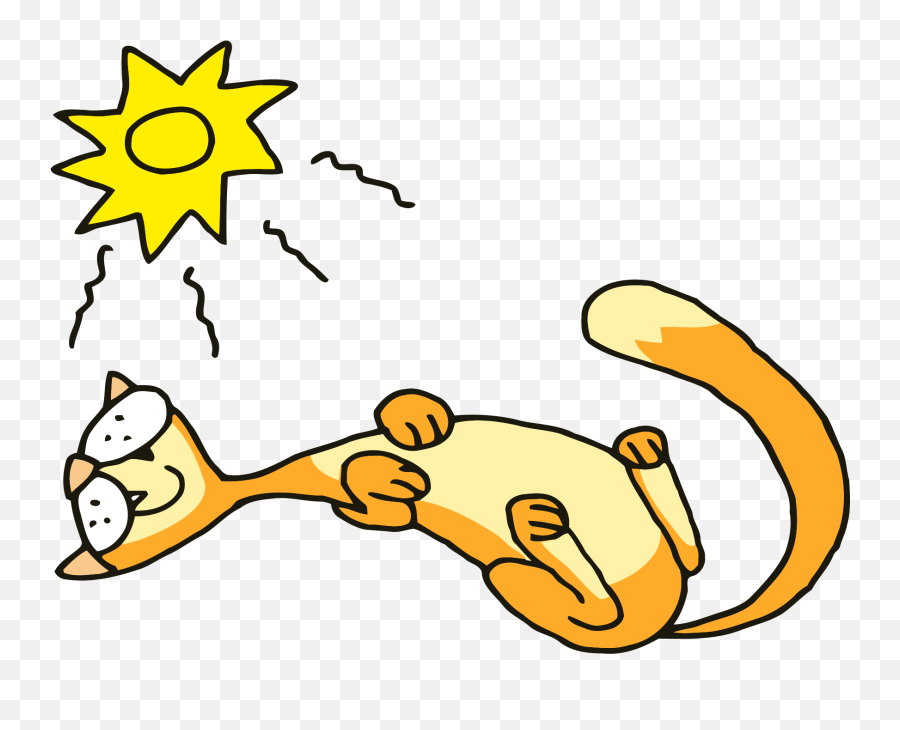 Download Cat Sleeping Png Clipart - Footprint Full Size Emoji,Sleeping Cat Clipart