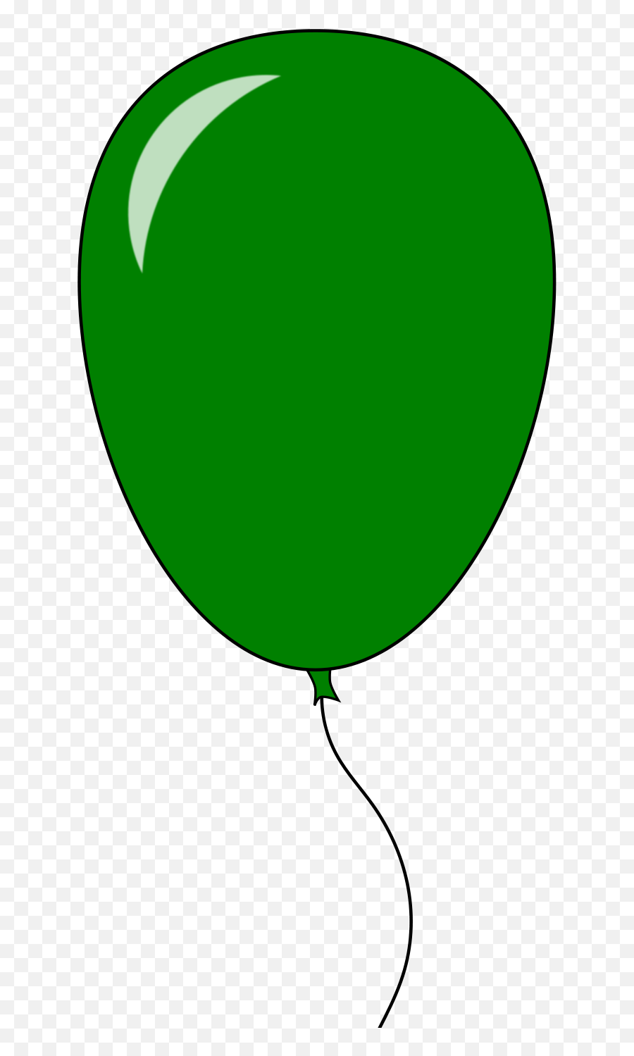 Gree Balloon Clipart - Clip Art Library Emoji,Yellow Balloon Clipart