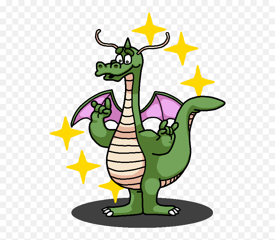 Download Dragon Queen - Puff The Magic Dragon Clipart Png Emoji,Cute Dragon Clipart