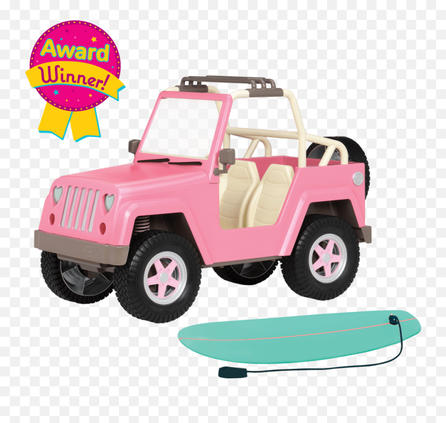 Og Off Roader 4x4 18 - Inch Doll Vehicle Our Generation Emoji,Safari Jeep Clipart