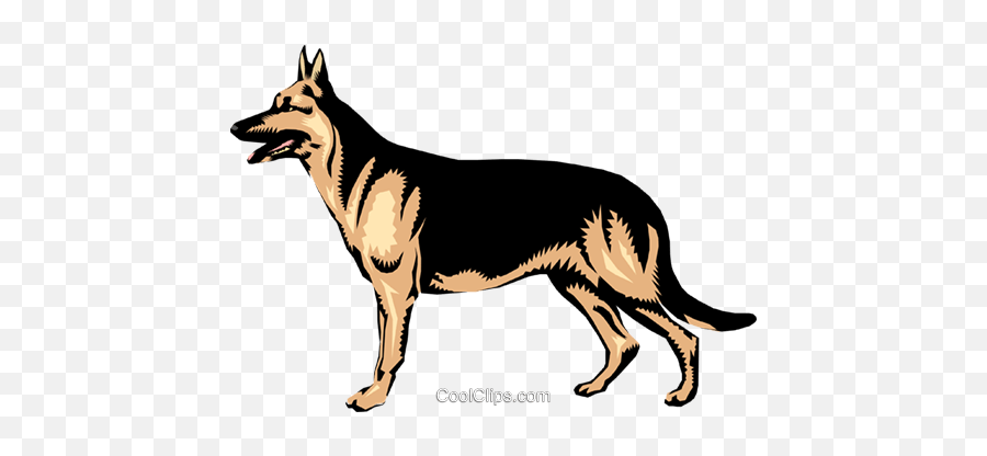German Shepherd Royalty Free Vector - Northern Breed Group Emoji,German Shepherd Clipart