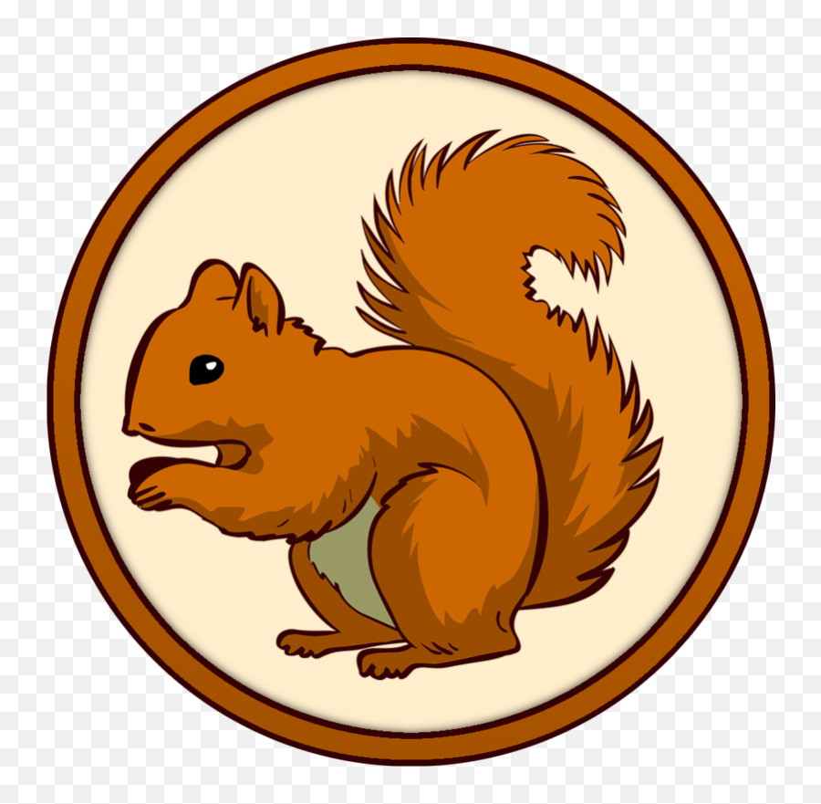 Squirrel - Squirrel Clipart Png Emoji,Squirrel Clipart