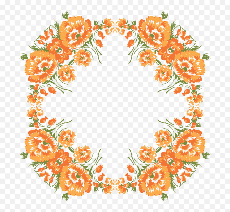 Petal Plant Flora Png Clipart Emoji,Flower Wreath Clipart