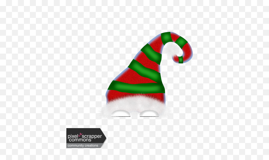 Elf Hat 1 Graphic - Christmas Elf Emoji,Elf Hat Transparent