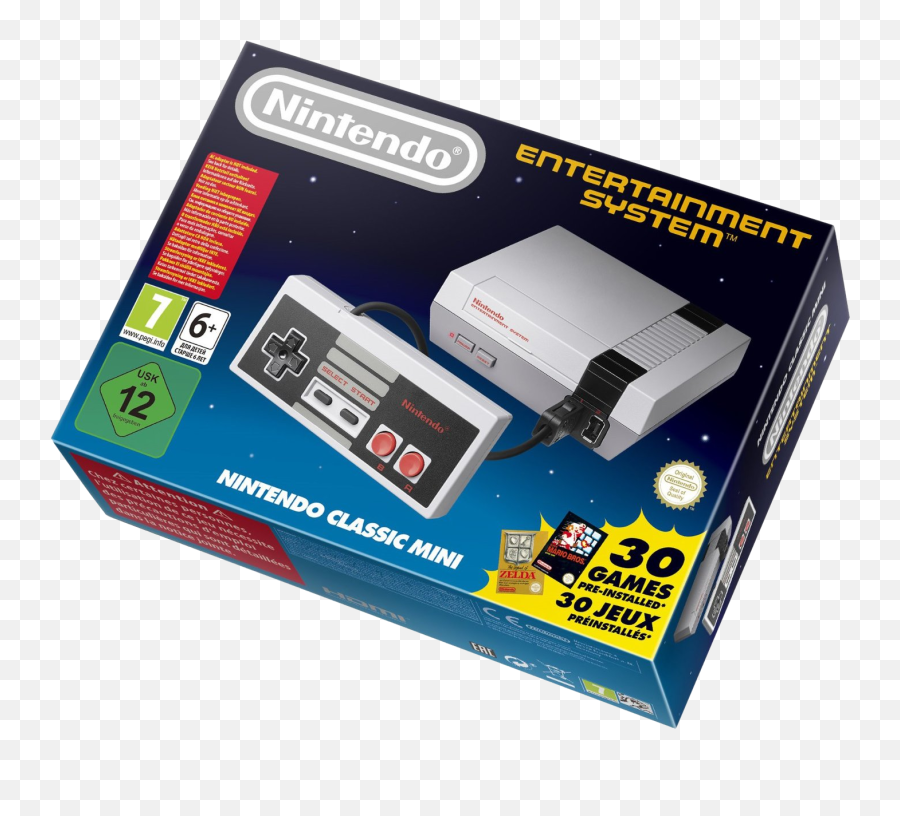 Classic Mini Nintendo Entertainment System Nes U2013 Retro - Nes Classic Mini Emoji,Nintendo Entertainment System Logo