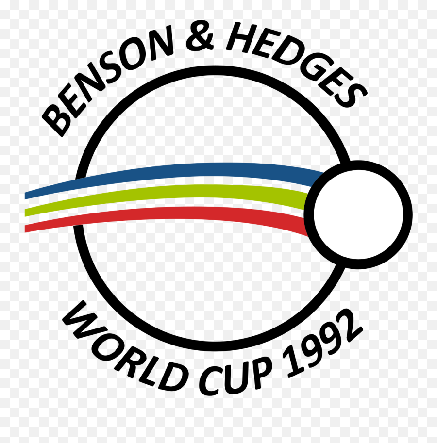Old World Cup Logo Transparent Png - Benson Hedges World Cup Series 1992 Emoji,World Cup Logo