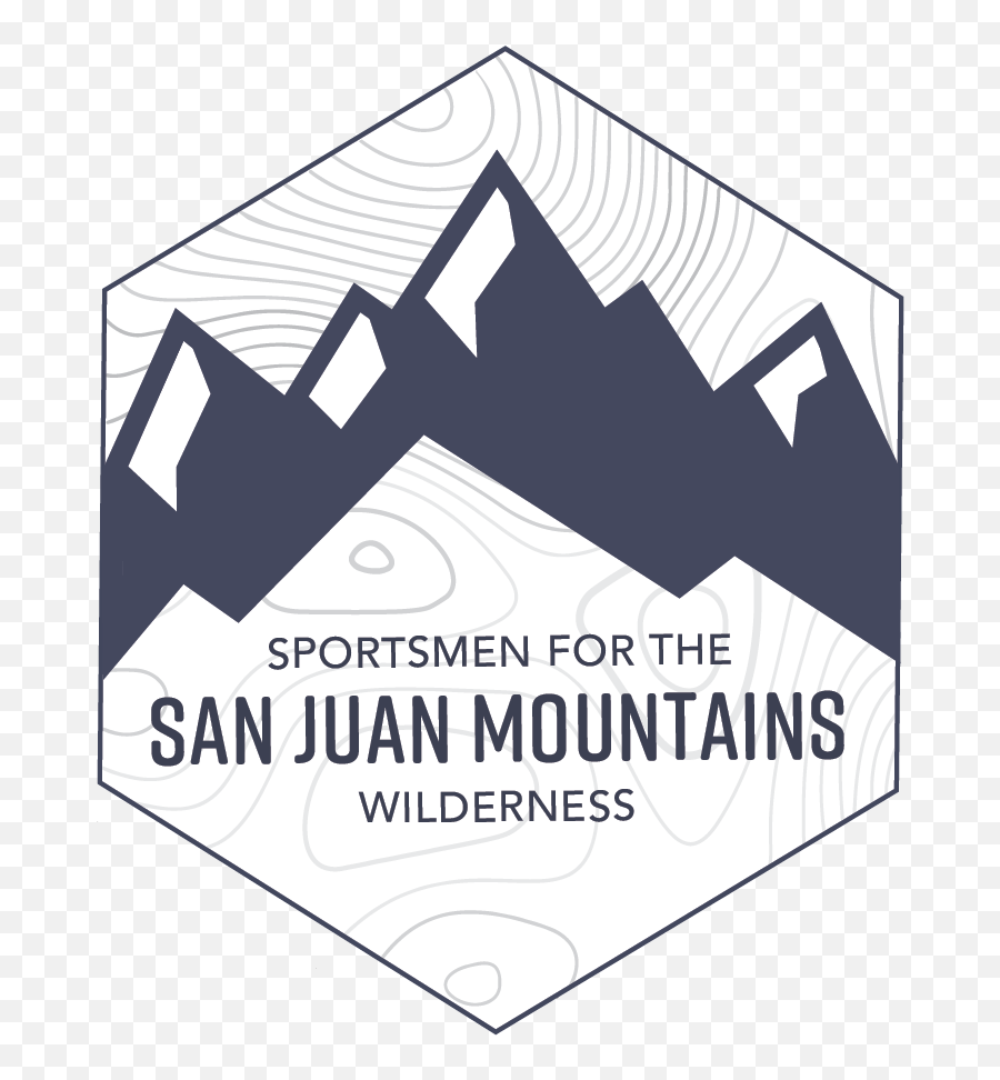 Sportsmen For San Juan Mountains Wilderness - Language Emoji,Red Logo With Mountains