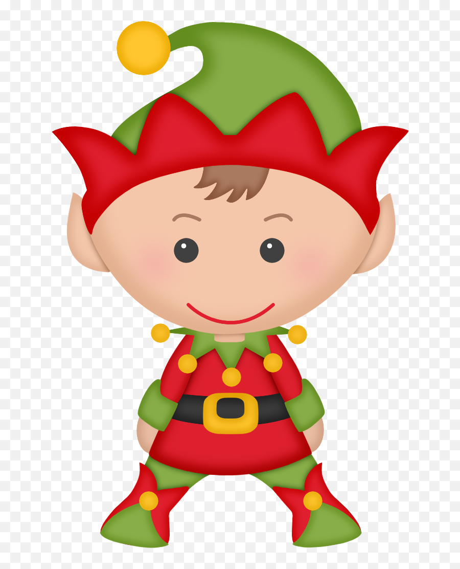 Cute Elf Png Hd Quality - Elf Cute Christmas Clipart Emoji,Cute Png