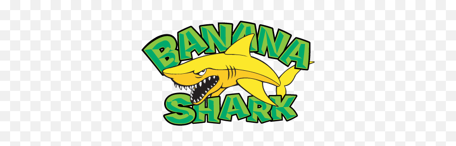 Banana Shark Logo Vector In - Banana Shark Emoji,Shark Logo
