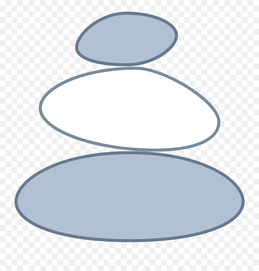 There Are Three Ovals Stacked High - Circle Full Size Png Emoji,Blue Ovals Logo