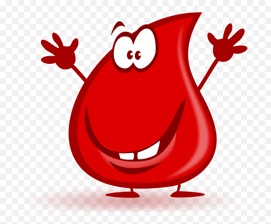 Cartoon Happy Blood Drop Free Image Download Emoji,Blood Drop Png