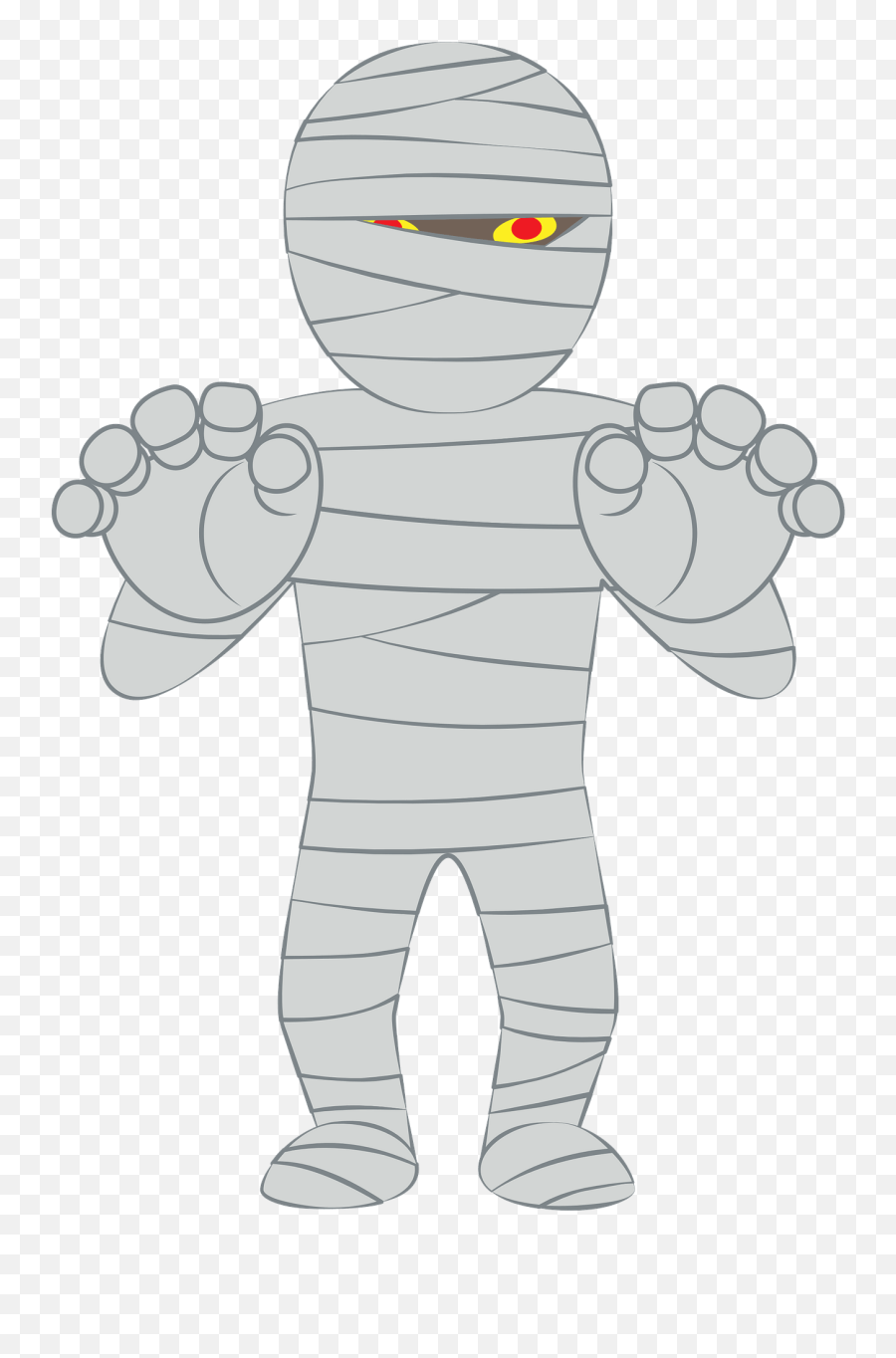 Mummy Clipart - Fictional Character Emoji,Mummy Clipart