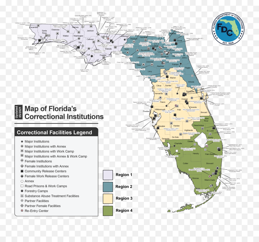 Institutions - Florida Department Of Corrections Emoji,Jail Transparent