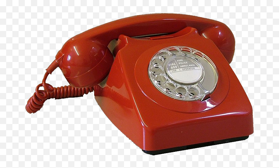 Red - Vintage Phone Psd Official Psds Emoji,Telephone Transparent