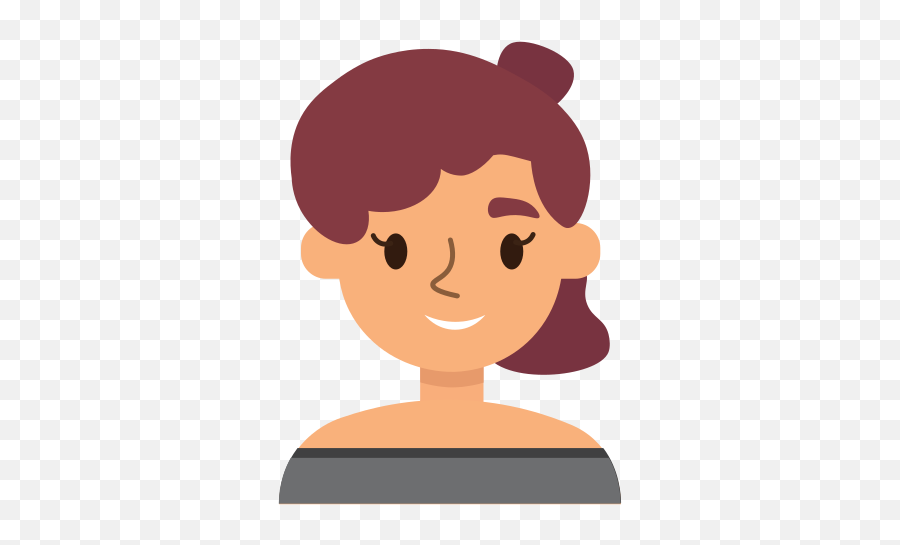 Avatar Face Girl Female Woman Profile Smiley Happy Emoji,Happy People Png
