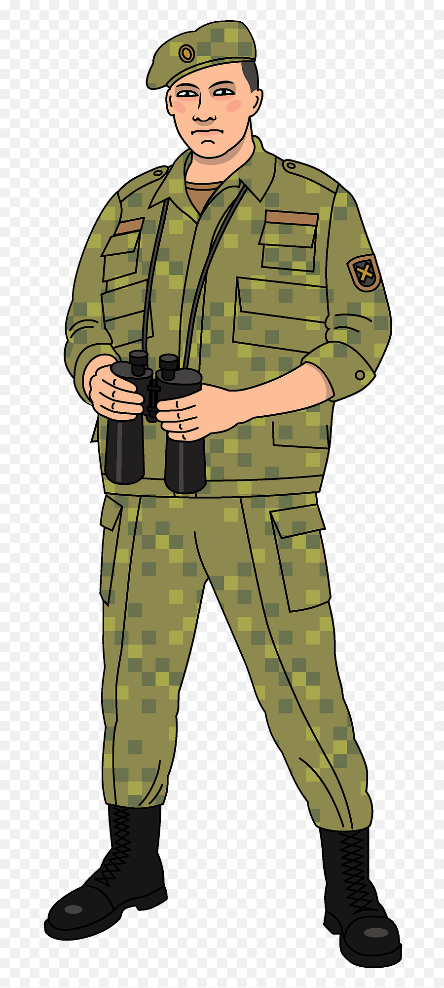 Soldier Clipart - Soldier Clipart Emoji,Soldier Clipart