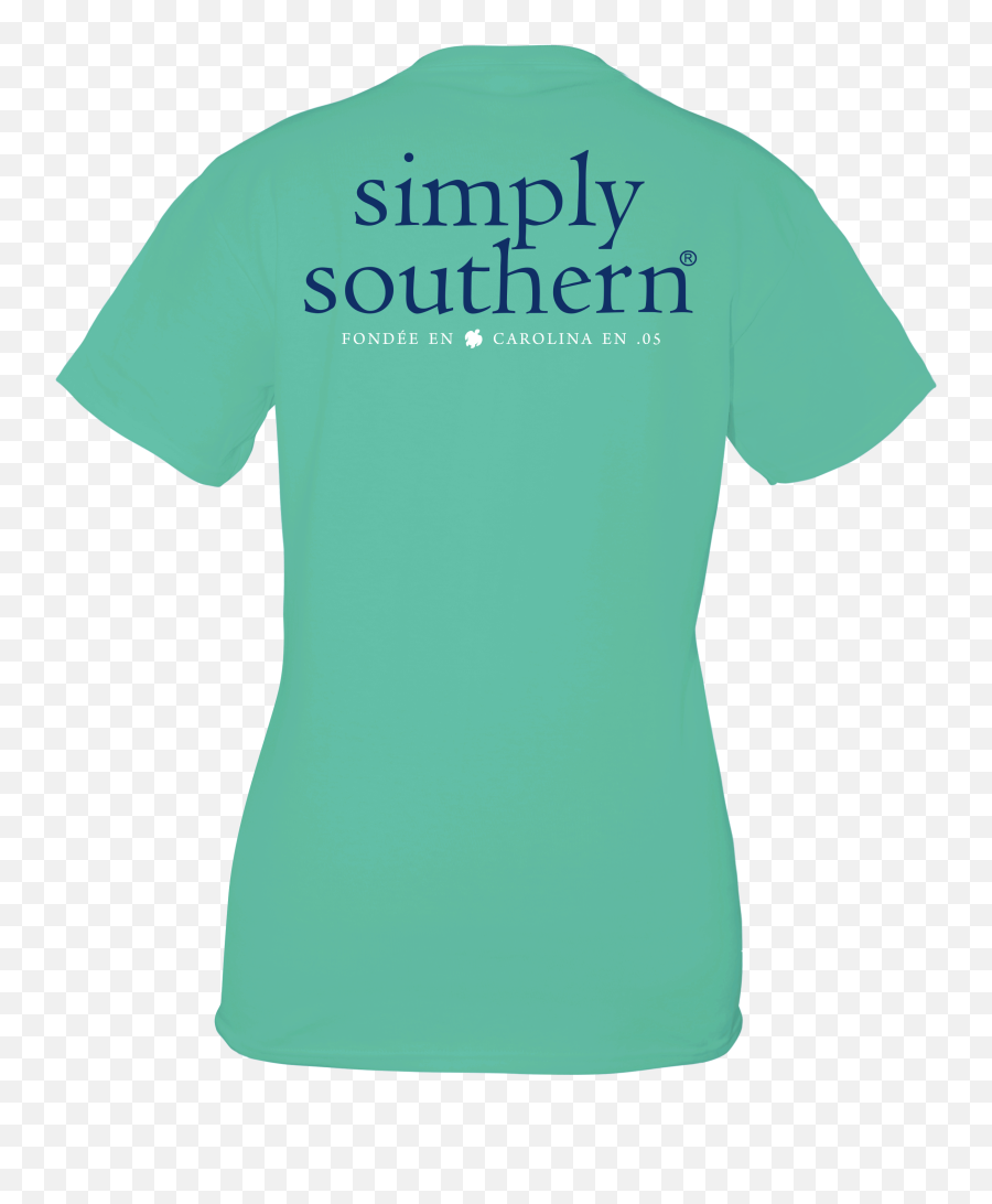 Simply Southern Preppy Classic Basic - Short Sleeve Emoji,Simply Southern Logo