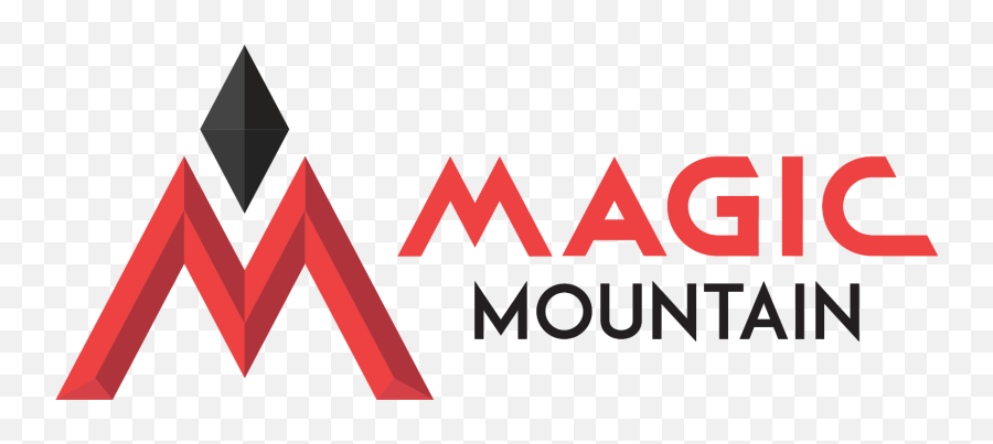 Magic Mountain Ski Area - Vertical Emoji,Mountain Logo
