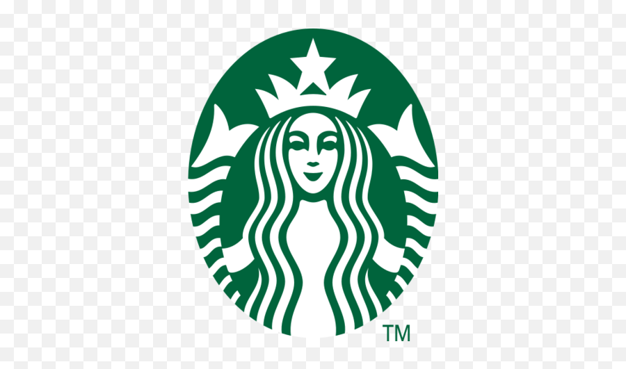 Starbucks - Starbucks Logo Emoji,Starbucks Logo Evolution