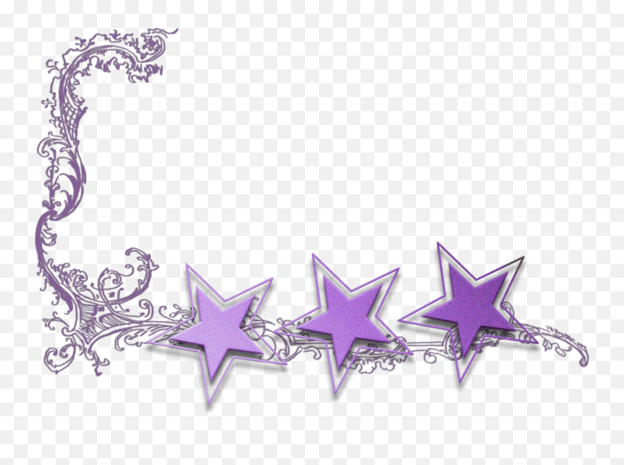 Mq Pink Vector Star Stars Border - Purple Glitter Star Border Emoji,Star Border Clipart