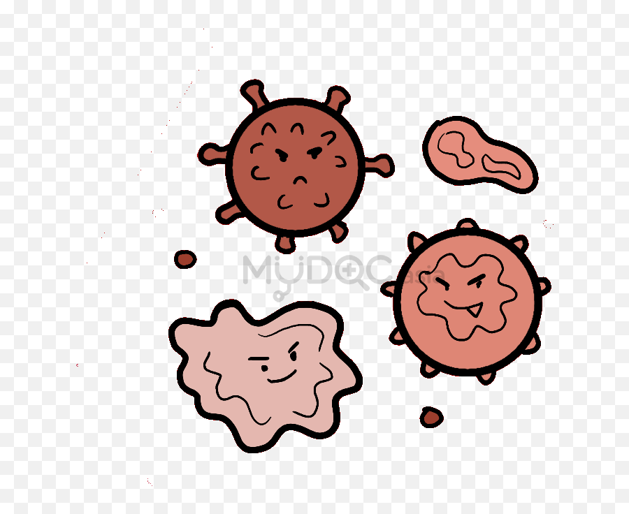 Liver Clipart Damaged Liver Liver - Virus Hepatitis B Cartoon Emoji,Liver Clipart