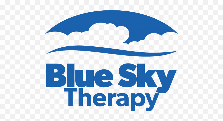 Download Hd Blue Sky Logo Png - Blue Sky Therapy Transparent Blue Sky Therapy Emoji,Sky Logo