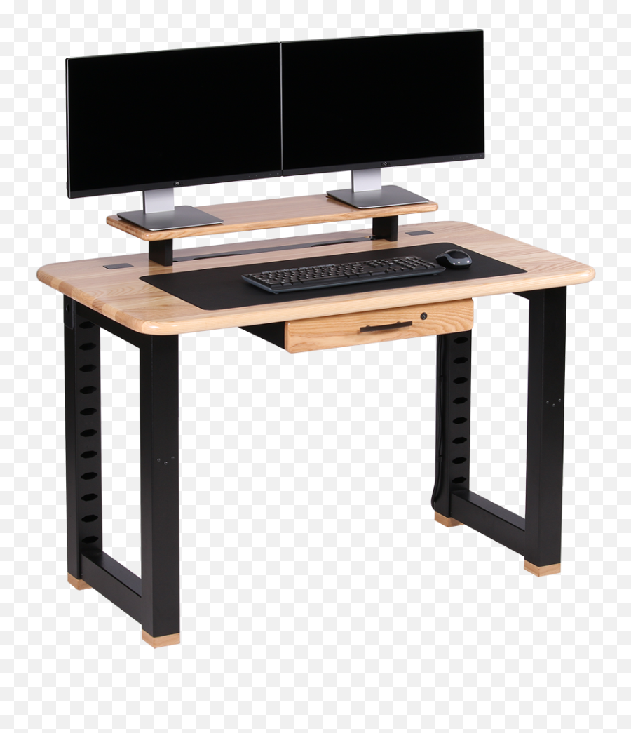 Desk Clipart Table Monitor - Computer Desk Clipart Png Emoji,Desk Clipart