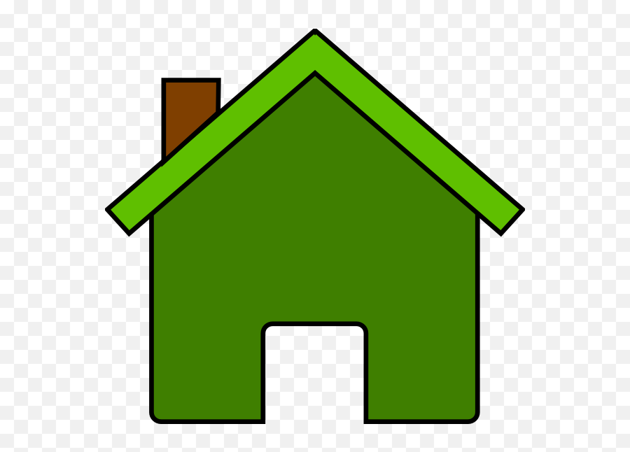 Green House Clipart Png Transparent Png - Transparent Background House Clipart Green Emoji,House Clipart Transparent