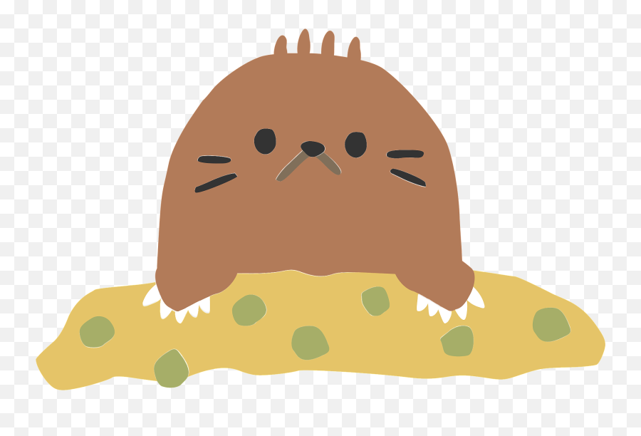 Mole Poking Its Head Up Clipart Free Download Transparent - Ugly Emoji,Fox Head Clipart
