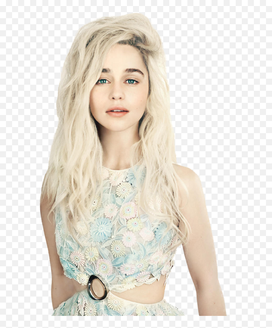 Emilia Clarke White Blonde Hair Hd Png - Emilia Clarke Wallpaper Iphone Hd Emoji,Daenerys Targaryen Png