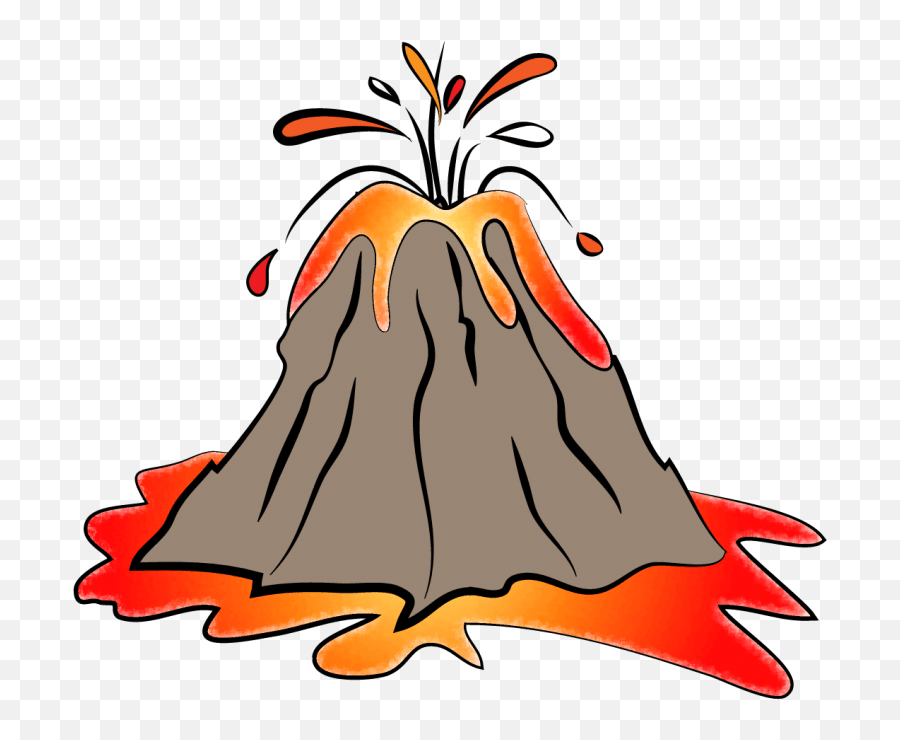 Volcano Png Clipart - Volcano Clipart Transparent Background Volcano Clipart Transparent Background Emoji,Volcano Png