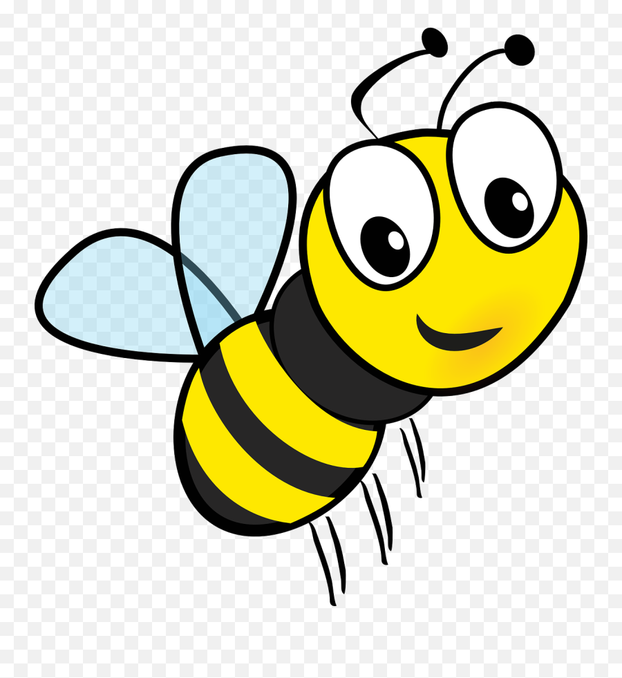 Free Bee Cliparts Download Free Clip - Honey Bee Clipart Emoji,Bee Clipart