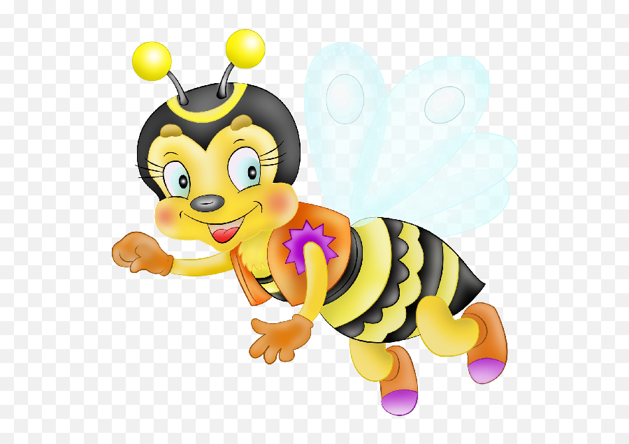 Cute Funny Bees - Free Vector Images Of Queen Bee With Queen Bees Clipart Transparent Background Emoji,Free Bee Clipart
