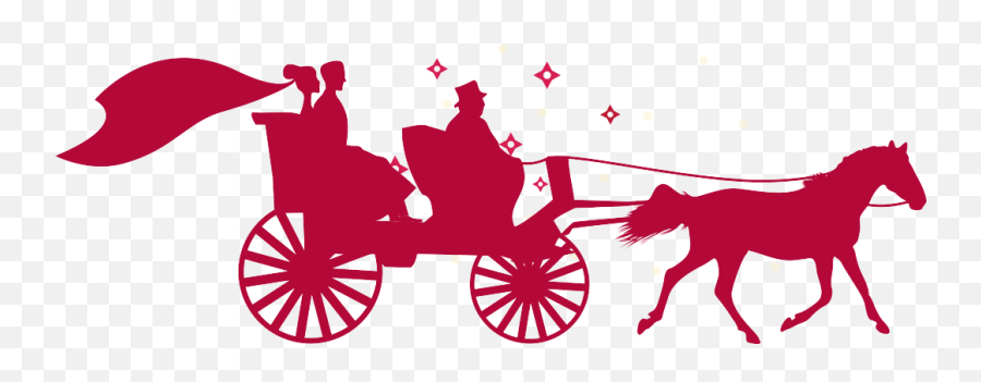 Rath Rath - Horses On Wedding Invitation Clipart Full Size Horse Carriage Wedding Invitation Emoji,Horse And Carriage Clipart