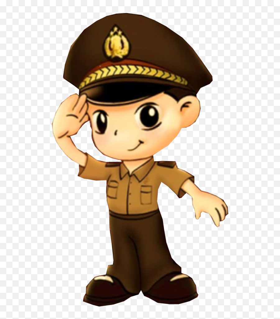 Download Indonesian Police - Policia Nacional Dibujos Animados Emoji,Police Clipart