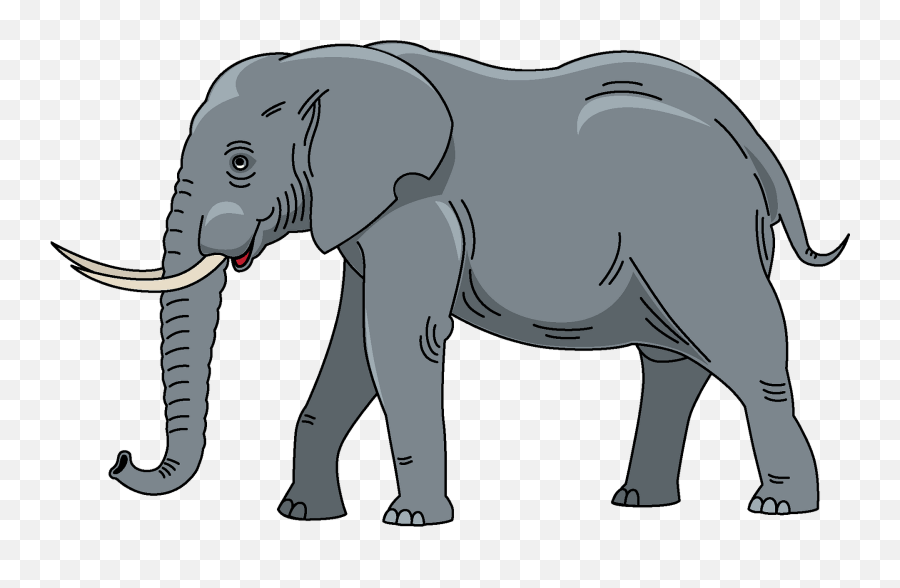 Elephant Clipart - Elephant Clipart Emoji,Elephant Clipart