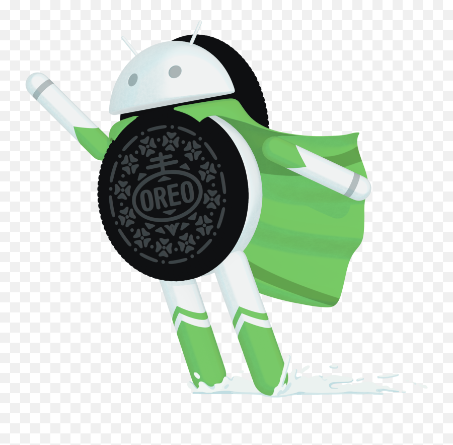 Android Oreo Logos - Transparent Android Oreo Png Emoji,Oreo Logo