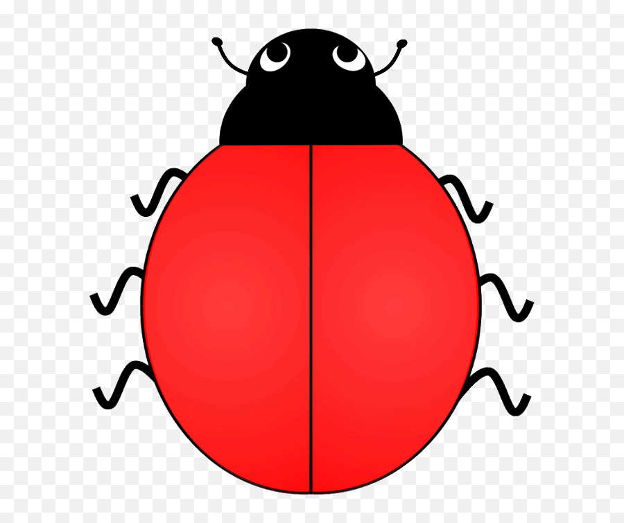 Ladybug With No Spots Clip Art N2 Free Image - Ladybird Clipart No Spots Emoji,No Clipart