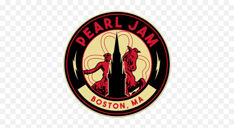 The Sky I Scrape Pearl Jam At Fenway Park - Pearl Jam Boston Logo Emoji,Pearl Jam Logo