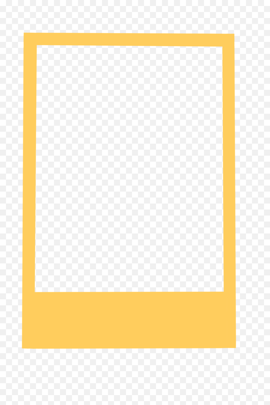 Latest Plantilla Polaroid Color Amarillo - Latest Frame Template Emoji,Polaroid Overlay Png