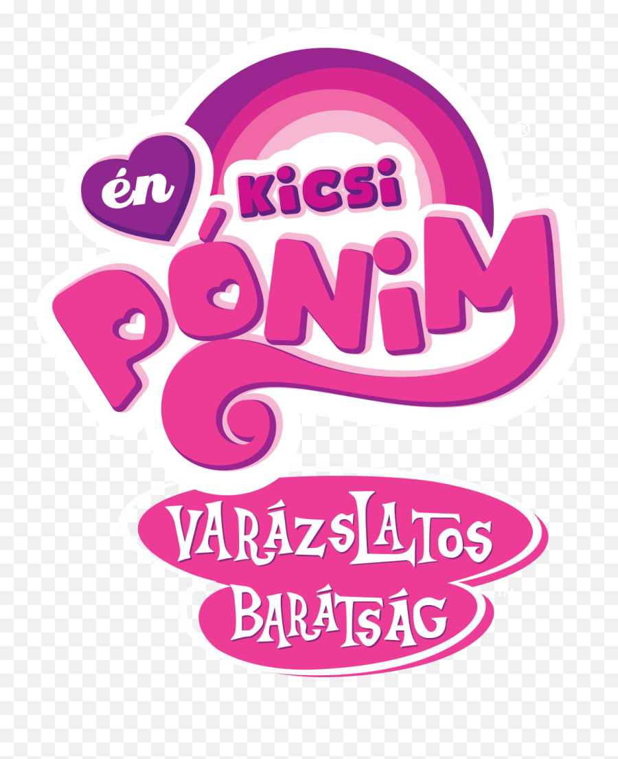 Varázslatos Barátság - Girly Emoji,My Little Pony Logo