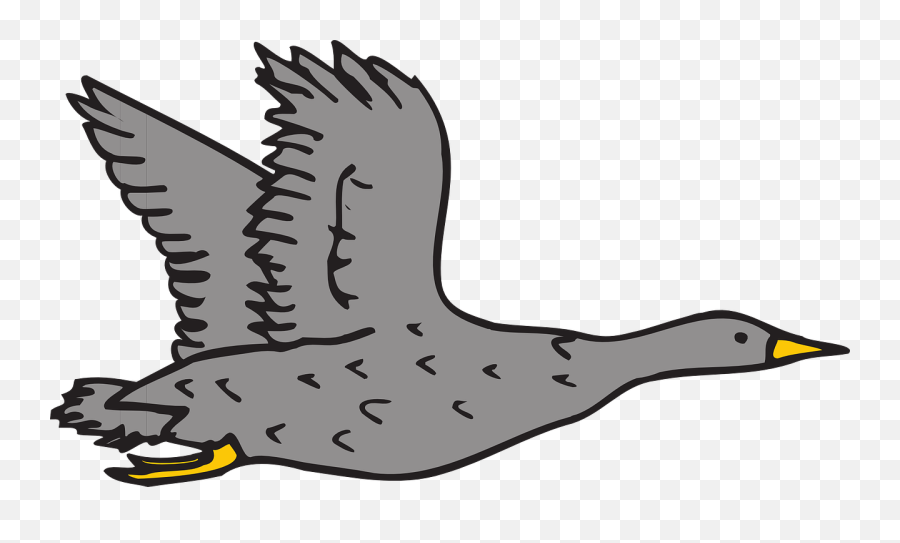 Cafepress Grey Goose Sticker Square - Gray Goose Bird Clip Art Emoji,Goose Clipart