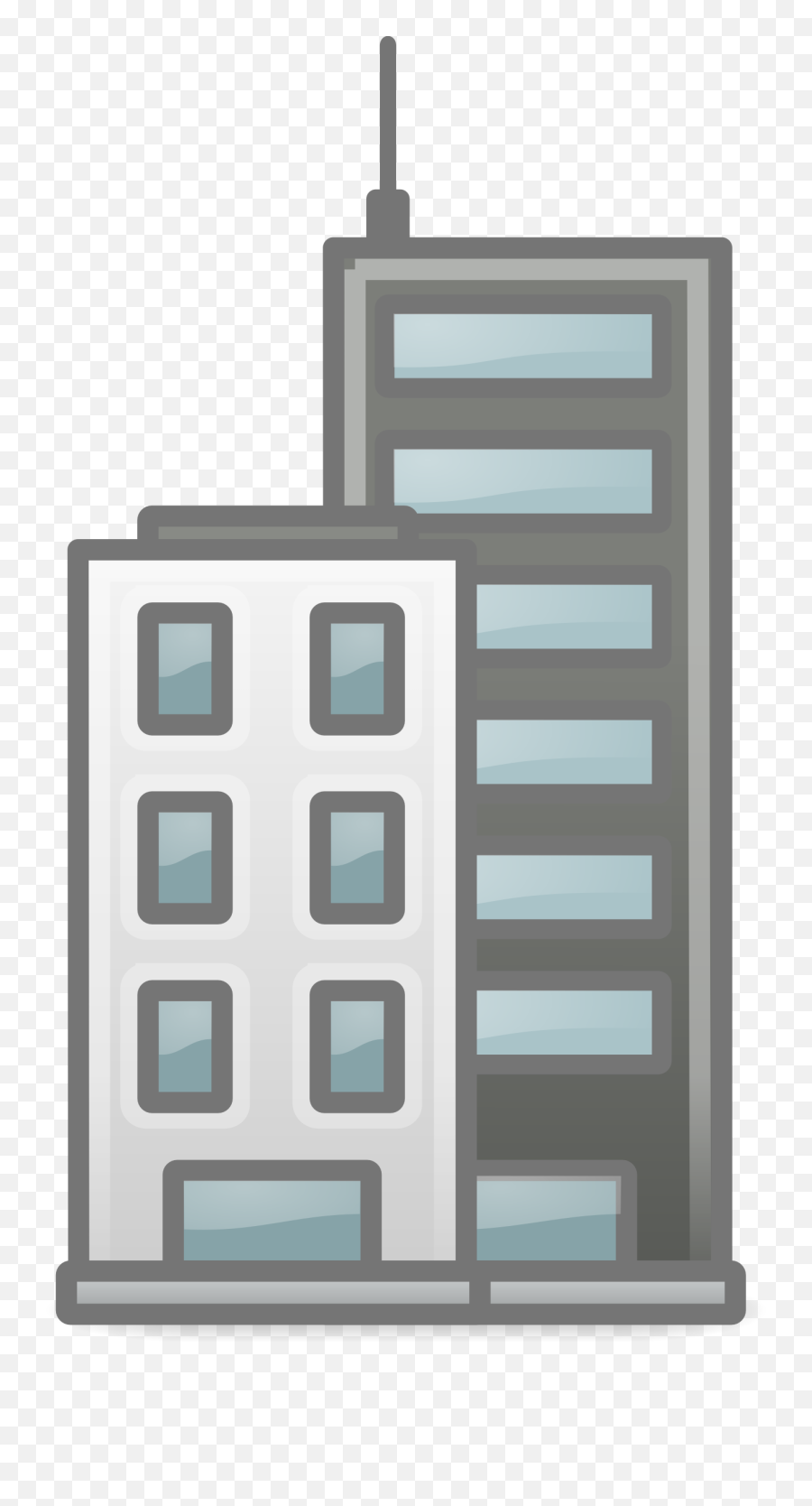 Library Of Picture Freeuse Stock - Two Building Clipart Emoji,Buildings Clipart