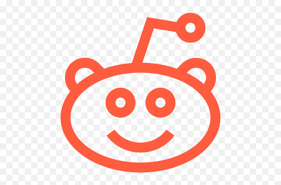 Aggregation Collection Content Logo Media Reddit Website - Happy Emoji,Reddit Logo Transparent