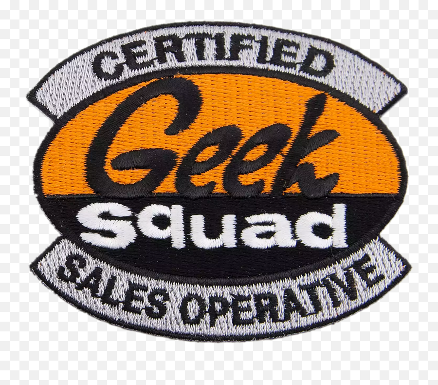 Uniform Name Patches - Signature Patches Geek Squad Emoji,Geek Squad Logo