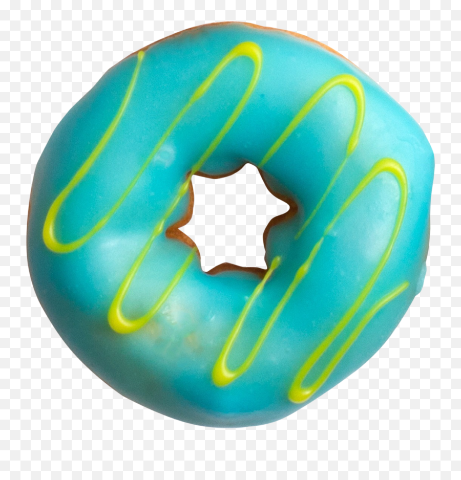 Donut Png - Blue Donut Transparent Background Emoji,Donut Transparent Background