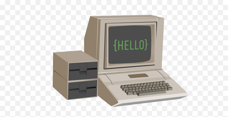 Old Windows Computer Png Emoji,Old Computer Png