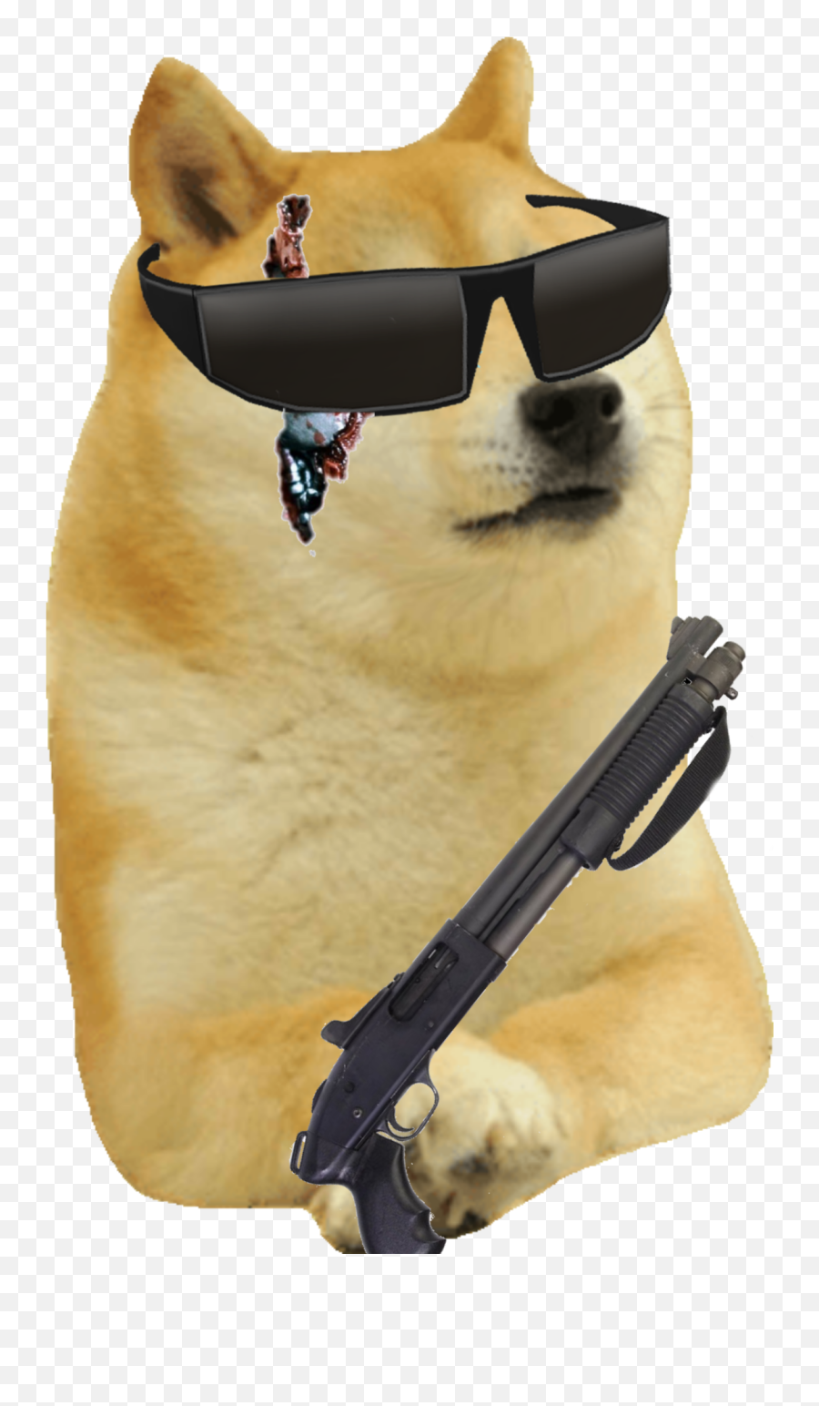 Le Terminator Has Arrived Dogelore - Doge Looking To The Side Emoji,Terminator Png