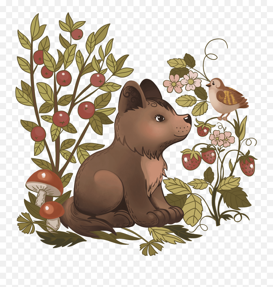 Puppy In The Forest Clipart Free Download Transparent Png - Wald Clipart Free Hohe Auflösung Emoji,Forest Clipart