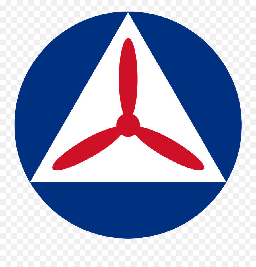 Roundel Of The Civil Air Patrol - Civil Air Patrol Logo Emoji,Civil Air Patrol Clipart
